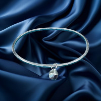 Pre-loved Vintage Second Hand 925 Silver Bangle 10g 2H925-129