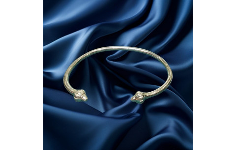Pre-loved Vintage Second Hand 925 Silver Bangle 31g 2H925-156