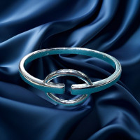 Pre-loved Vintage Second Hand 925 Silver Bangle 52g 2H925-159