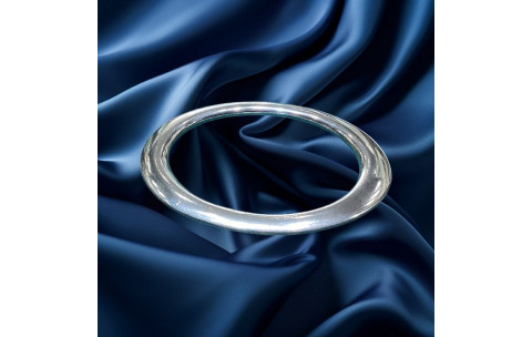 Pre-loved Vintage Second Hand 925 Silver Bangle 68g 2H925-192