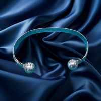 Pre-loved Vintage Second Hand 925 Sterling Silver Bangle 32g 2H925-213
