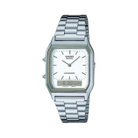 Classic Casio Digital-Analogue Timekeeping with Casio AQ-230A-7DMQYES