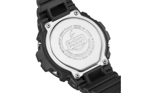 Casio G-Shock DW-6900RL-1ER "Red Eye" Stealth Black Triple Graph Watch
