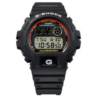Casio G-Shock DW-6900RL-1ER "Red Eye" Stealth Black Triple Graph Watch