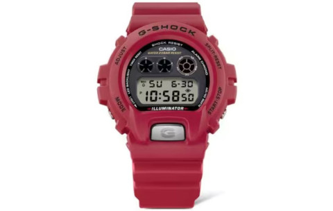 Casio G-Shock DW-6900TR-4ER Burning Red Triple Graph Digital Watch