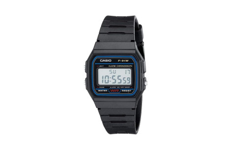Casio F-91W-1XY Classic Retro 7-Year Battery Digital Watch