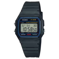 Casio F-91W-1YER Classic Retro 7-Year Battery Digital Watch (Yellow Accents)