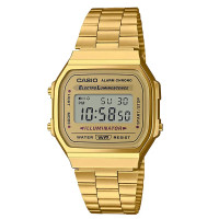 Casio A168WG-9EF Vintage Gold EL Backlight Digital Watch