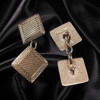 Pre-Loved Vintage Second Hand 9ct Yellow Gold Chain Link Style Cufflinks 2G0123