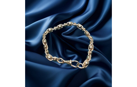 Vintage Second Hand 9ct Yellow Gold Bracelet 2G0162