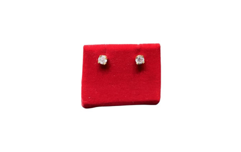 18ct Gold Diamond Stud Earrings 0.46ct - 205463