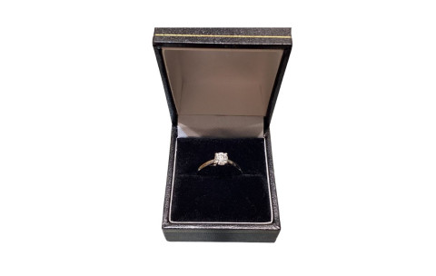 Brand New Platinum 0.50ct GIA D-Colour SI1 Diamond Solitaire Ring – Totnes - 322257