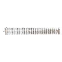Pre-Loved Vintage Second Hand 925 Silver Bracelet Ladies 44.7g 2H925-18