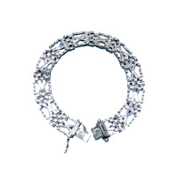 Pre-Loved Vintage Second Hand 925 Silver Bracelet Ladies 18.1g 2H925-42