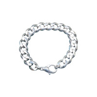 Pre-Loved Vintage Second Hand 925 Silver Bracelet Men's 51g 2H925-49