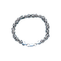 Pre-Loved Vintage Second Hand 925 Silver Bracelet Ladies 13.8g 2H925-50