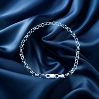 Brand New 925 Silver Bracelet 3.5g N925-014