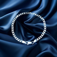 Brand New 925 Silver Bracelet N925-020