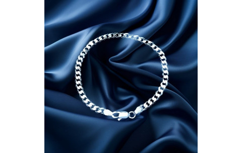 Brand New 925 Silver Bracelet N925-020