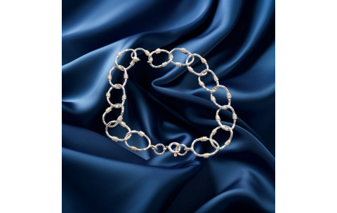 Brand New 925 Sterling Silver Bracelet 10g N925-026