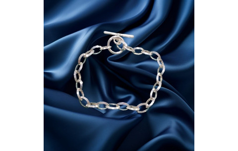 Brand New 925 Sterling Silver 12g Bracelet N925-030