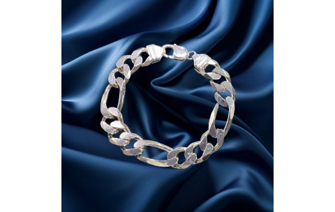 Brand New 925 Sterling Silver Bracelet 51g N925-031