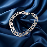 Brand New 925 Sterling Silver Bracelet 20g N925-038