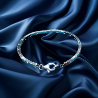 Brand New 925 Sterling Silver Bracelet 11g N925-047