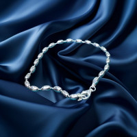 Brand New 925 Silver Bracelet N925-050
