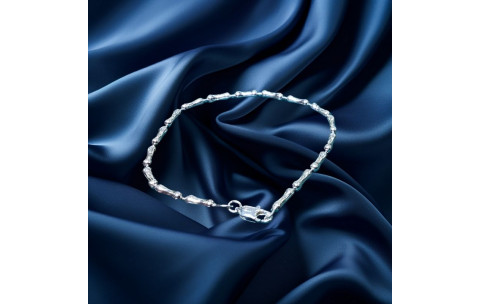 Brand New 925 Silver Bracelet 5g N925-054