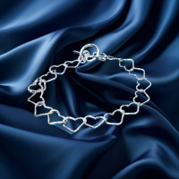 Brand New 925 Sterling Silver Bracelet 10g N925-055