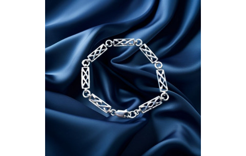 Brand New 925 Sterling Silver Bracelet 12g N925-068