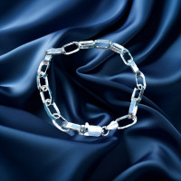 Brand New 925 Sterling Silver Bracelet 11g N925-070
