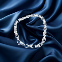 Brand New 925 Sterling Silver Bracelet 16g N925-081