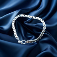 Brand New 925 Sterling Silver Bracelet 21g N925-085