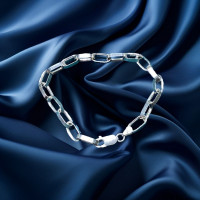 Brand New 925 Sterling Silver Bracelet 11.7g N925-096