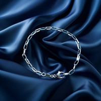 Pre-Loved Vintage Second Hand 925 Silver Bracelet 4.4g 2H925-96