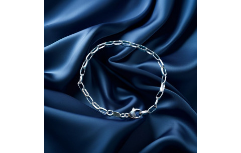 Pre-Loved Vintage Second Hand 925 Silver Bracelet 4.4g 2H925-96