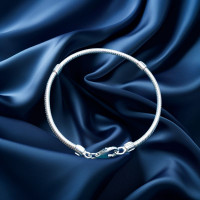 Pre-Loved Vintage Second Hand 925 Silver Bracelet 11g 2H925-241