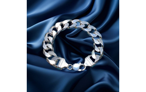 Pre-Loved Vintage Second Hand 925 Silver Bracelet 63g 2H925-259