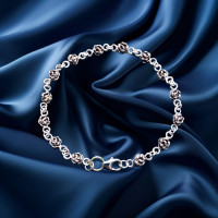 Pre-Loved Vintage Second Hand 925 Silver Bracelet 6g 2H925-276