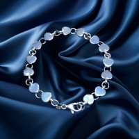 Pre-Loved Vintage Second Hand 925 Sterling Silver Bracelet 25g 2H925-279
