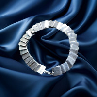 Pre-Loved Vintage Second Hand 925 Silver Bracelet 20g 2H925-285