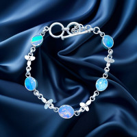 Pre-Loved Vintage Second Hand 925 Silver Bracelet 14.83g 2H925-373