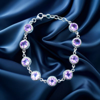 Pre-Loved Vintage Second Hand 925 Silver Bracelet 18g 2H925-374