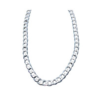 Pre-Loved Vintage Second Hand 925 Sterling Silver Chain 20" 24.2g 2H925-443