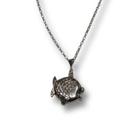 Authentic Vintage 925 Silver Goldfish Pendant Charm – Available in Totnes, Devon