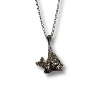 Authentic Vintage 925 Silver Goldfish Pendant Charm (Variant) – Available in Totnes, Devon
