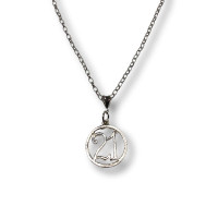 Authentic Vintage 925 Silver Number 21 Pendant Charm – Available in Totnes, Devon