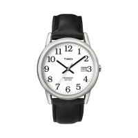 Timex Easy Reader 35mm Leather Strap Watch T2H281